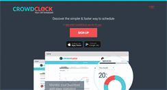 Desktop Screenshot of crowdclock.com